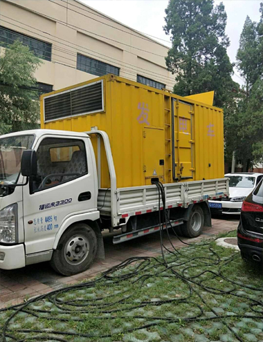 榆阳发电车出租-柴油发电机组排烟系统设计要求及其考虑因素